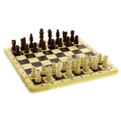 DRIM DISCOUNT Juegos De Mesa|Juegos De Madera-Juego de Madera de Ajedrez y Damas