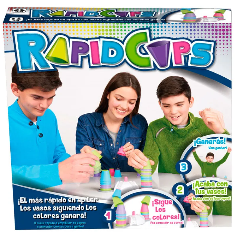 BIZAK Juegos De Mesa-Juego de Mesa Rapidcups