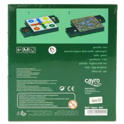CAYRO Juegos De Mesa-Juego del Parchís y La Oca Magnético