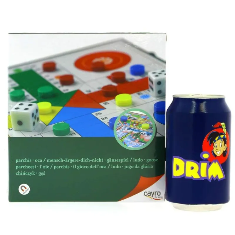CAYRO Juegos De Mesa-Juego del Parchís y La Oca Magnético