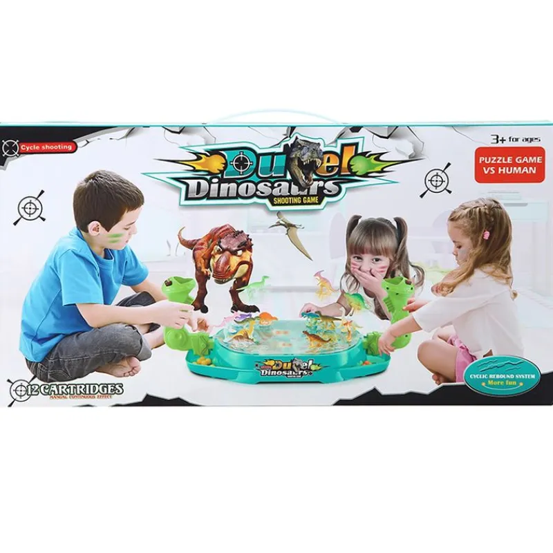 DRIM DISCOUNT Juegos De Mesa-Juego Disparos Dinosaurios