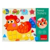 GOULA Juegos Y Juguetes Educativos-Juego Educativo Animal Stickers Foam