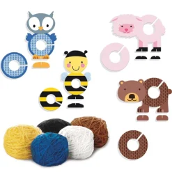 DISET Juegos Y Juguetes Educativos-Juego Educativo Pompon Animals