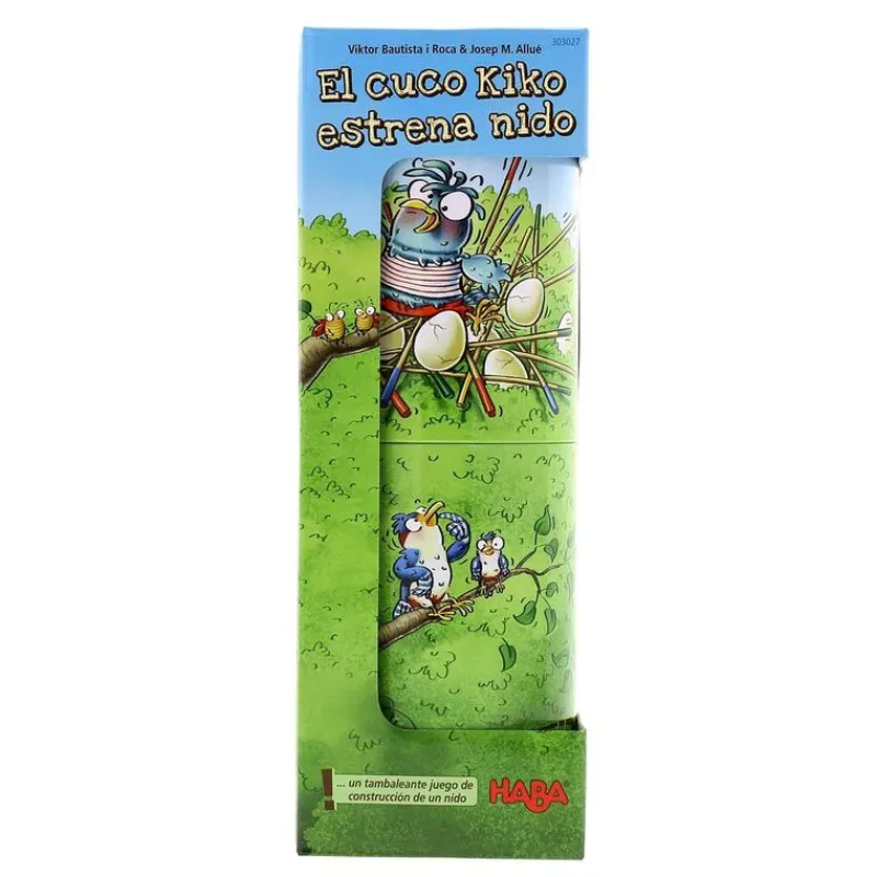 HABA Amigos Y Familia-Juego El Cuco Kiko Estrena Nido