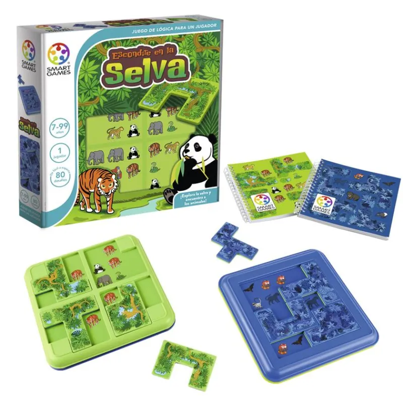 Juego escondite en la selva*LÚDILO Online