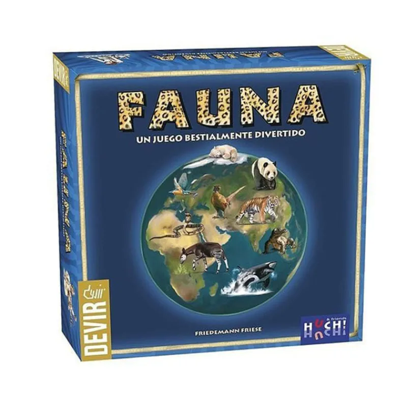 DEVIR Juegos De Mesa-Juego Fauna