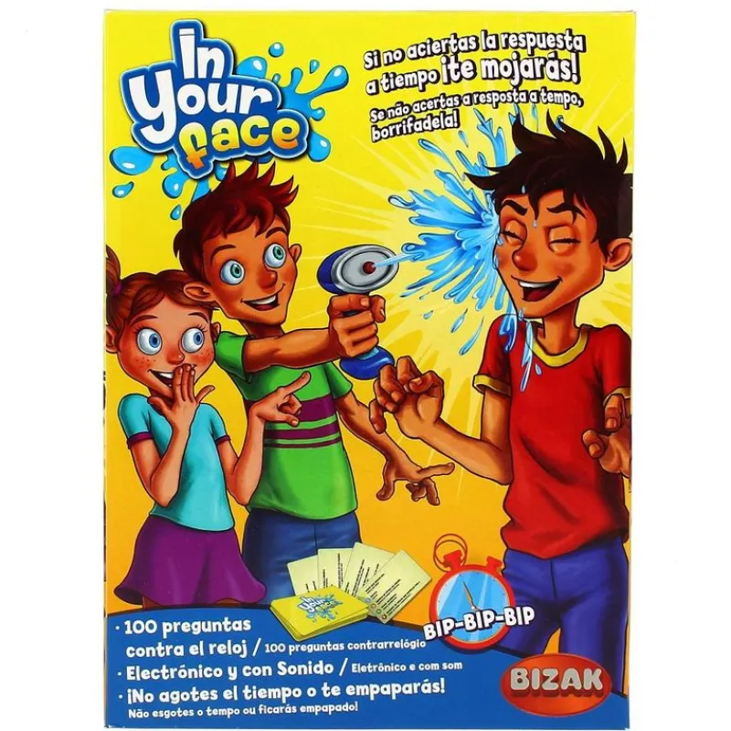 BIZAK Juegos De Mesa-Juego Infantil In Your Face