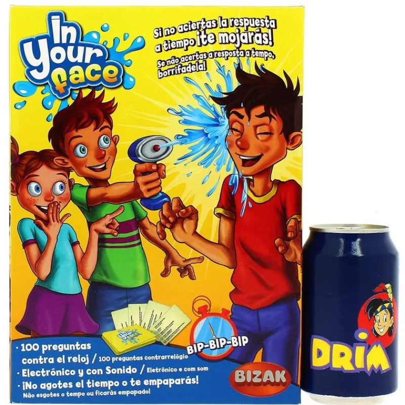 BIZAK Juegos De Mesa-Juego Infantil In Your Face