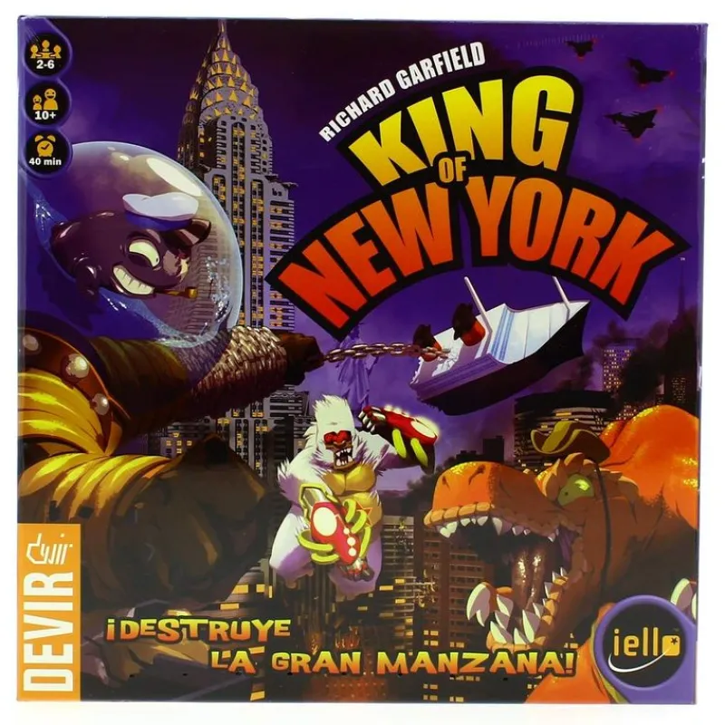 DEVIR Juegos Para Expertos-Juego King Of New York