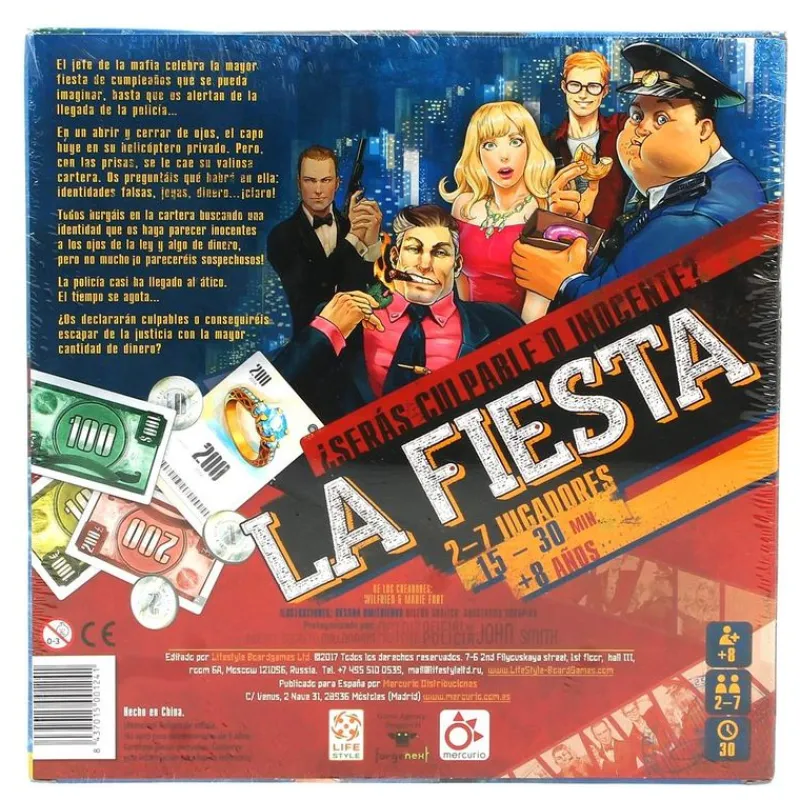 Juego La Fiesta*MERCURIO Discount
