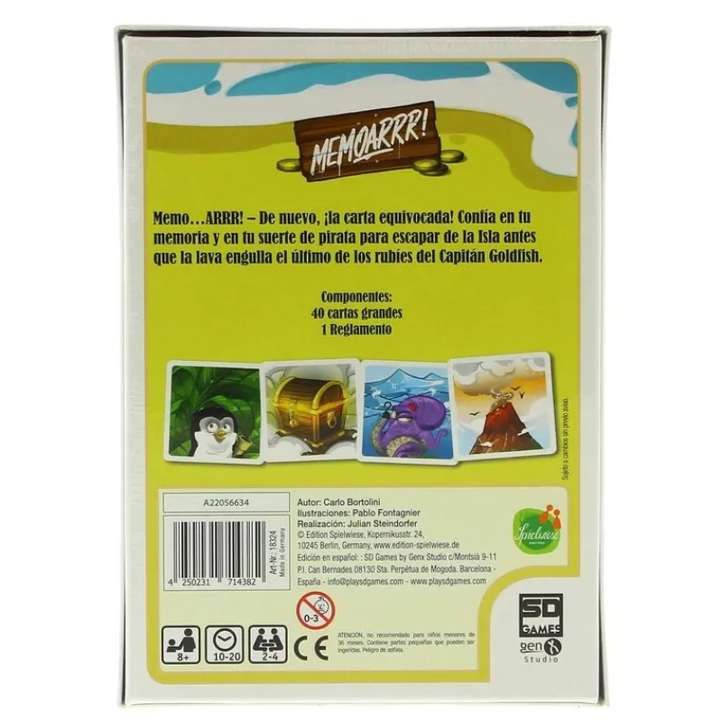 SD DISTRIBUCIONES Amigos Y Familia-Juego Memoarrr