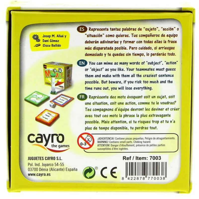 CAYRO Amigos Y Familia-Juego Mi Mic