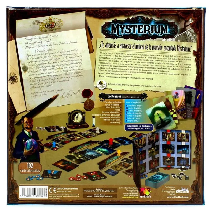 Juego Mysterium*ASMODEE Clearance