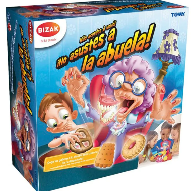 BIZAK Juegos De Mesa-Juego No Asustes a la Abuela
