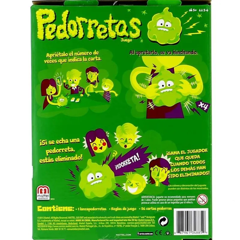MATTEL Juegos De Mesa-Juego Pedorretas -