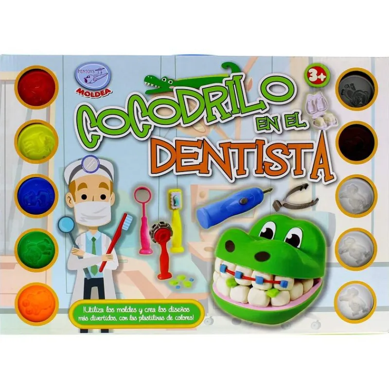 Juego Plastilina Cocodrilo en el Dentista*DRIM DISCOUNT