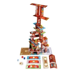 HABA Amigos Y Familia-Juego Rhino Hero-Super Batlle