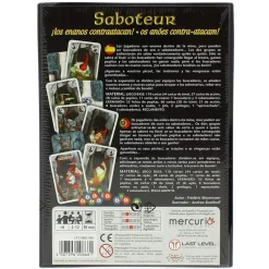MERCURIO Juegos De Mesa-Juego Saboteur con Expansión