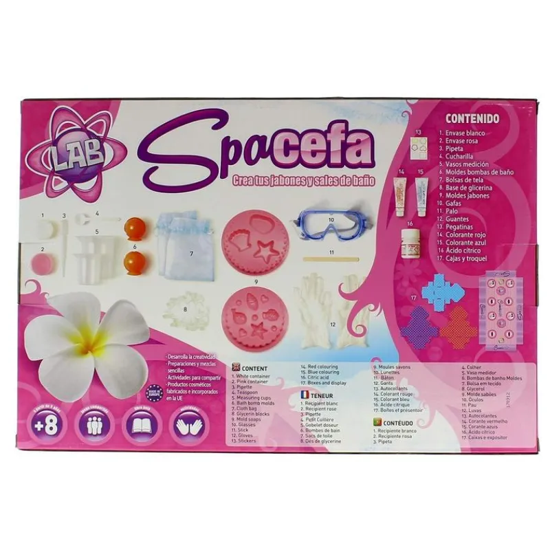 Juego Spa Laboratorio de Jabones y Sales*CEFA Outlet