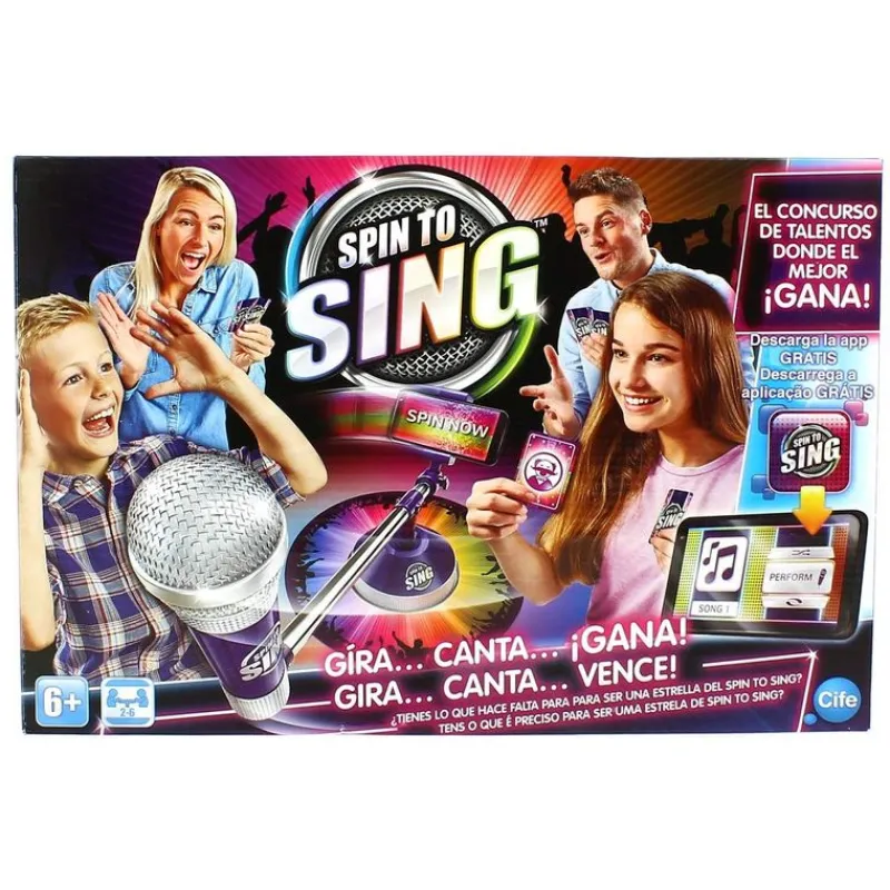 Juego Spin to Sing*CIFE Best