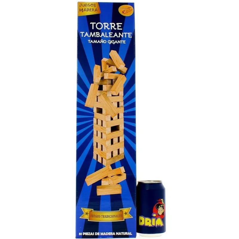 Juego Torre Piezas de Madera Gigante*DRIM DISCOUNT Best