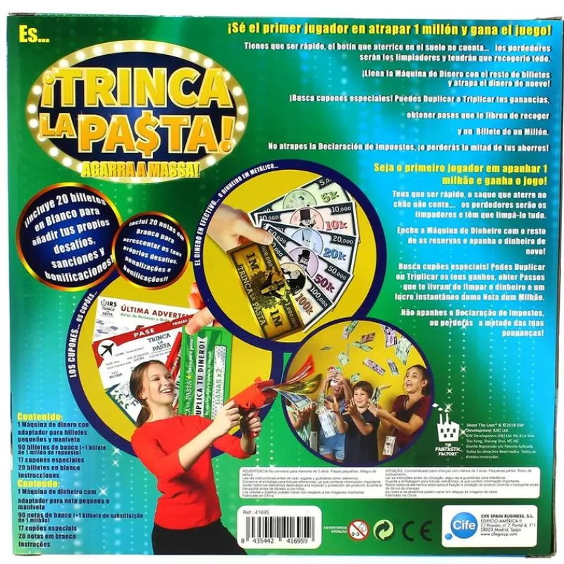 Juego Trinca la Pasta*CIFE Outlet