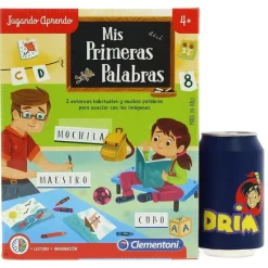 CLEMENTONI Juegos Y Juguetes Educativos-Jugando Aprendo Mis Primeras Palabras