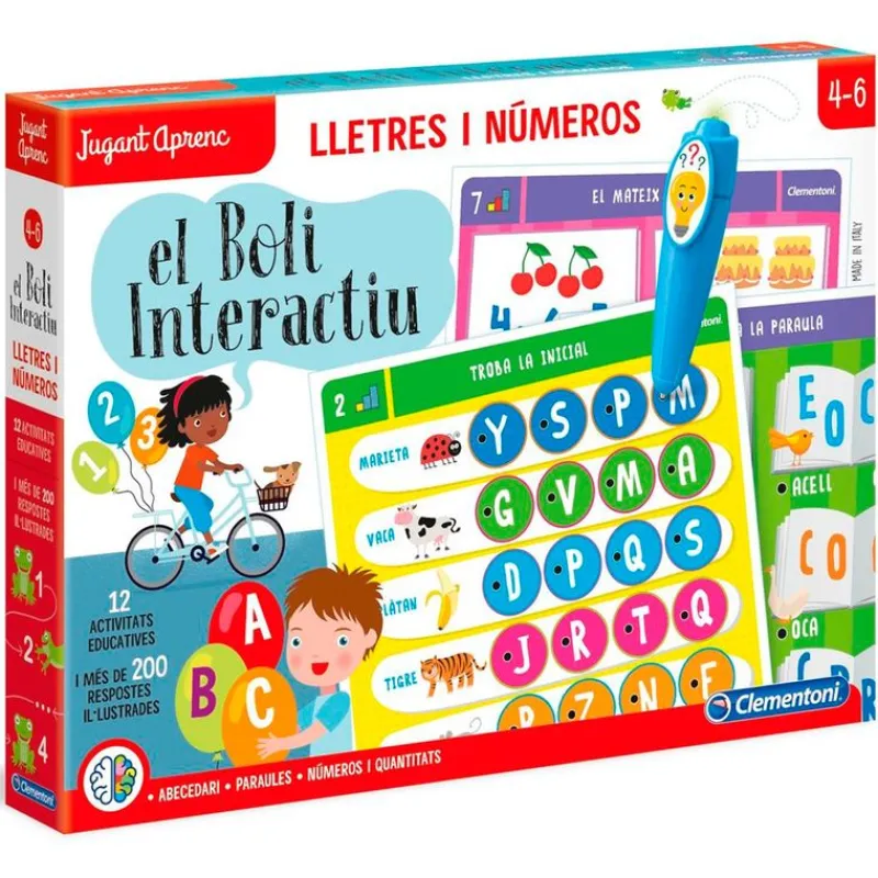 Jugant Aprenc Boli Interactiu Lletres Català*CLEMENTONI Discount