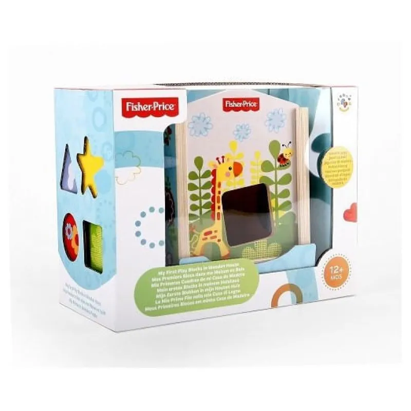 Juguete de cubos forma de casa*FISHER PRICE