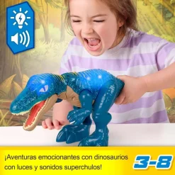 IMAGINEXT Figuras Y Figuras De Acción-Jurassic World Baryonyx Ruge y Brilla