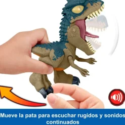 Jurassic World Chaos Theory Alosaurio Mega Rugido*MATTEL