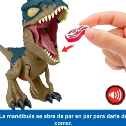 Jurassic World Chaos Theory Alosaurio Mega Rugido*MATTEL
