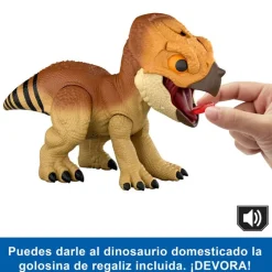 MATTEL Figuras Y Figuras De Acción-Jurassic World: El Renacer, Aquilops Dolores Protector Primal