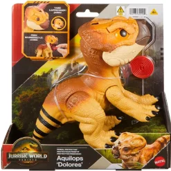 MATTEL Figuras Y Figuras De Acción-Jurassic World: El Renacer, Aquilops Dolores Protector Primal