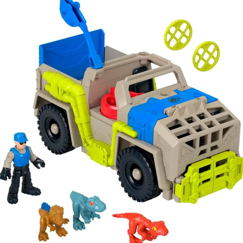 MATTEL Figuras Y Figuras De Acción-Jurassic World Imaginext Camión