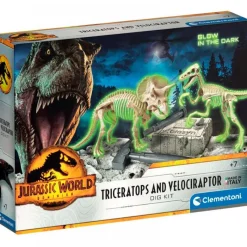 CLEMENTONI Juegos Y Juguetes Educativos-Jurassic World Kit Arqueología