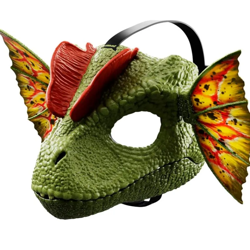 MATTEL Figuras Y Figuras De Acción-Jurassic World Máscara Dilofosaurio Venenoso