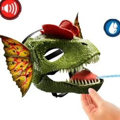 MATTEL Figuras Y Figuras De Acción-Jurassic World Máscara Dilofosaurio Venenoso