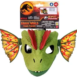 MATTEL Figuras Y Figuras De Acción-Jurassic World Máscara Dilofosaurio Venenoso