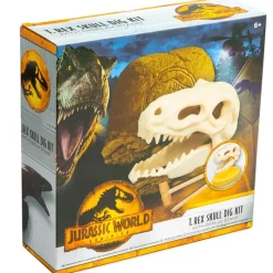 SELECCION DRIM Juegos Y Juguetes Educativos-Jurassic World Pack Excavación Cráneo T-Rex
