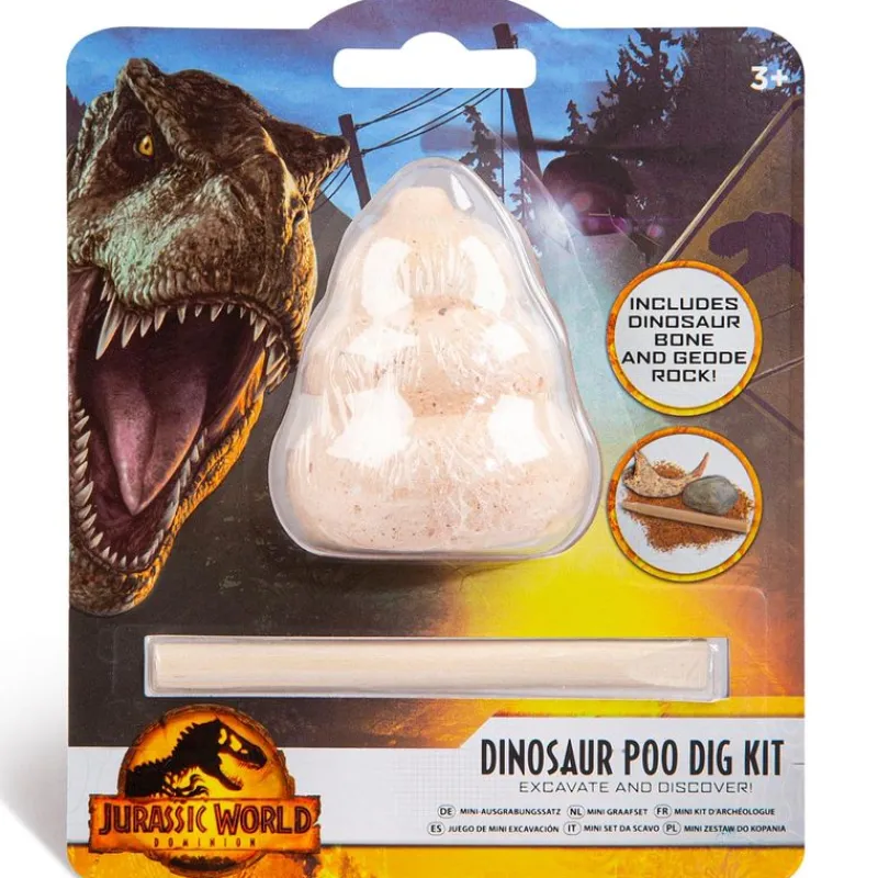 SELECCION DRIM Juegos Y Juguetes Educativos-Jurassic World Pack Excavación Surtido