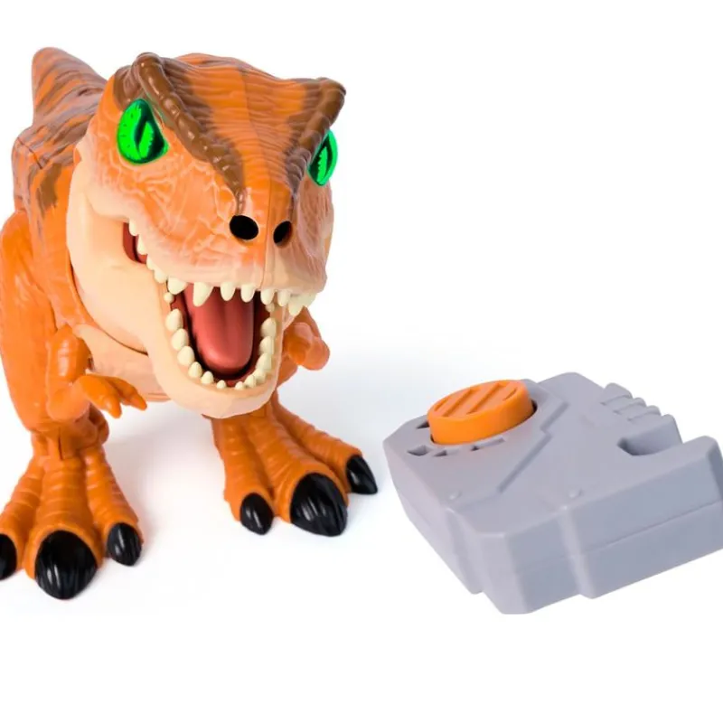 SPIN MASTER Figuras Y Figuras De Acción|Electrónicos-Jurassic World Primal Hatch T-Rex Dinosaurio Interactivo