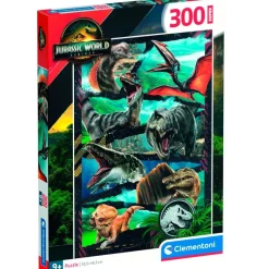 CLEMENTONI Puzzles Y Construcciones-Jurassic World Puzzle 300 Piezas
