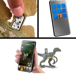 MATTEL Figuras Y Figuras De Acción-Jurassic World Tiranosaurio Rex Ataque Total