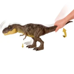 MATTEL Figuras Y Figuras De Acción-Jurassic World T-Rex Pisa y Ataca