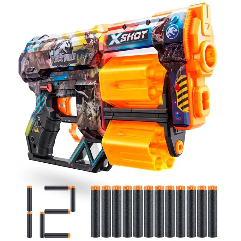 ZURU Juegos Y Juguetes De Imitación-Jurassic World X-Shot Lanzador