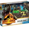 CLEMENTONI Juegos Y Juguetes Educativos-Jurrasic World Lago de Dinosaurios