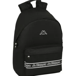 Kappa Mochila Escolar Portátil Negra*SAFTA New