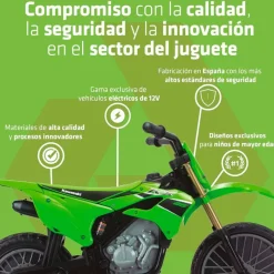 Kawasaki KX85 12V Moto Batería*INJUSA