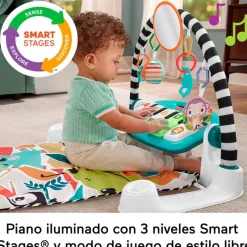 FISHER PRICE Primera Infancia Y Preescolar-Kick & Play & Grow Alfombra con Piano Pataditas